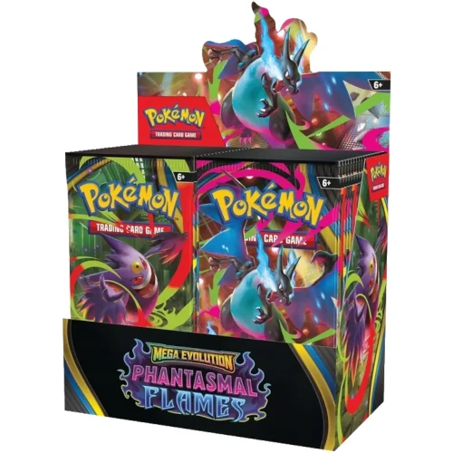 Karty-Pokemon-TCG-Mega-Evolution-Phantasmal-Flames-Booster-Box-Zestaw.webp