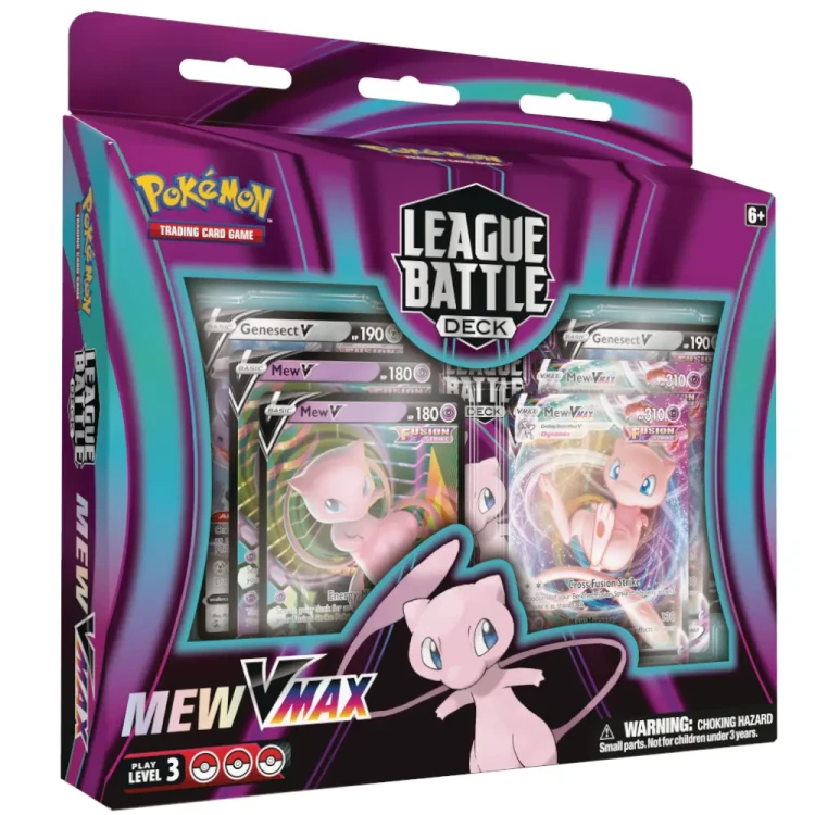 Pokémon TCG League Battle Deck - Mew Vmax-left.webp
