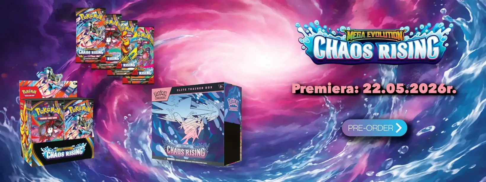 Pokemon Chaos Rising Preorder