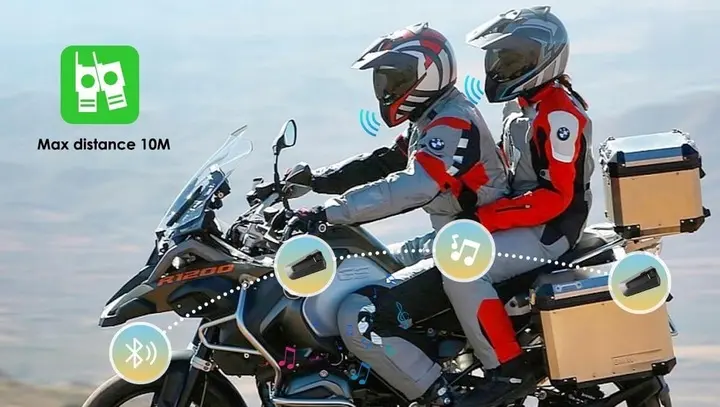 CARPURIDE W702BS PRO - ekran motocyklowy BMW